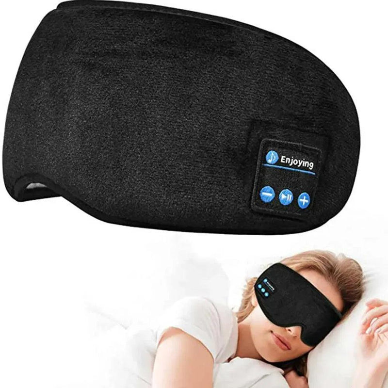 Mascara Para Dormir Com Fone De Ouvido Bluetooth Integrado - Shop Center Digital