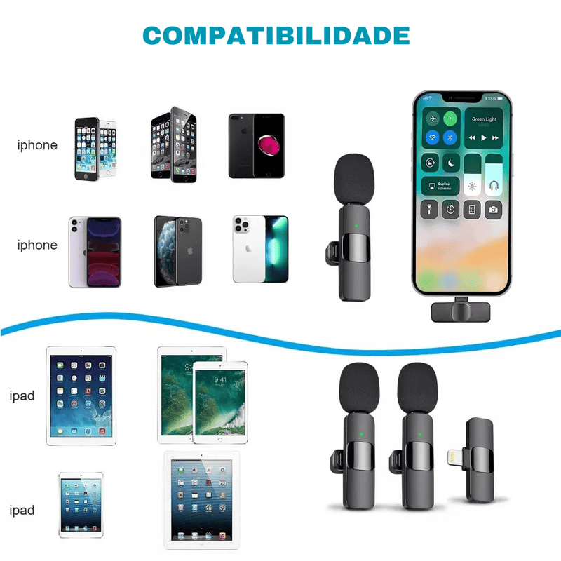 Microfone Portátil