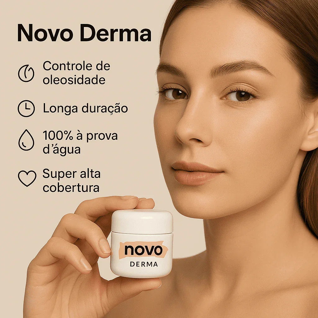 NovoDerma© Base Corretivo 2 em 1