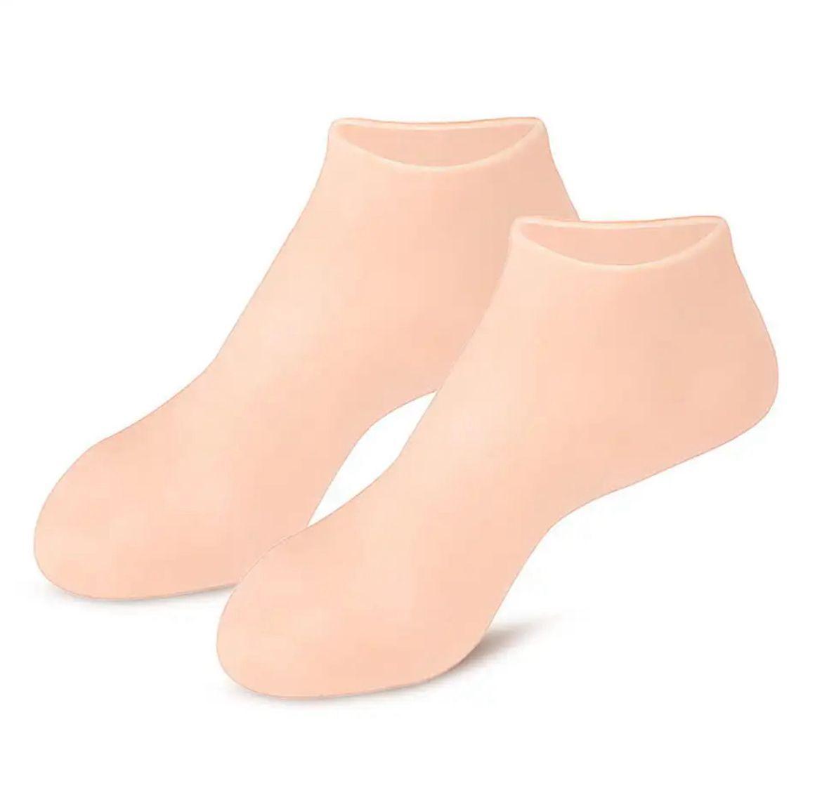 Meia De Silicone Hidratante E Anti Fissura - Shop Center Digital